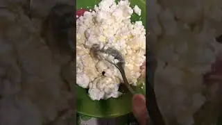 Творог со сгущенкой