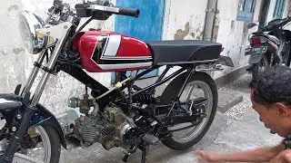 Kawasaki Athlete Ax 125 Full modifikasi CB100 Konsep