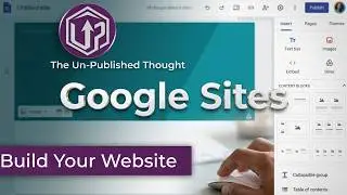 Creating a website with Google Sites