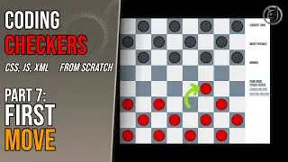 Move Animations - Coding a Checkers Game From Scratch using SVG, CSS, JS, XML