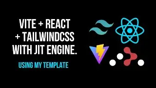 Quickly create a Vite + React + React Router + TailwindCss with JIT compiler project