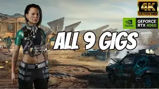 Cyberpunk 2077 - Dakota Smith FULL Gigs [4K60FPS PC]