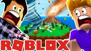 CRAZY NATURAL DISASTERS ON ROBLOX WITH FURIOUS JUMPER!!