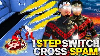 NBA 2K22 1 STEP SWITCH CROSS SPAM DRIBBLE MOVE FASTER THAN MOMENTUM SPAM