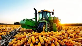 How Sweet Corn Is Harvested | The Journey from Field, Factory To Table.