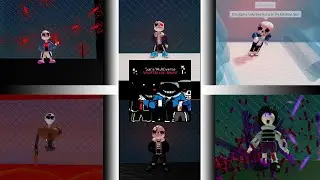 Sans Multiverse: Nightmare Mode BEATEN - Roblox