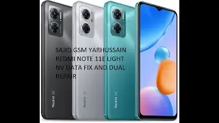 Xiaomi Redmi Note 11E 5G (light) Nvdata is Corrupted Fix - DFTPRO & CHIMERA