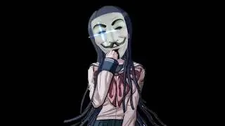 danganronpa characters saying their names but... #shorts