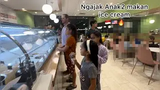 Ngajak Anak2 makan ice cream di Texas 🇺🇸