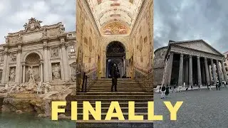 Roaming Rome - Visiting 5 Destinations - Rome, Italy Travel Vlog