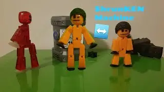 ShrunKEN Machine | Stop Motion | #stikbot