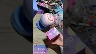 Unboxing Pococo Galaxy Projector 📽🌌 #anime #sleep #art #drawing #collab #colors #space #shorts