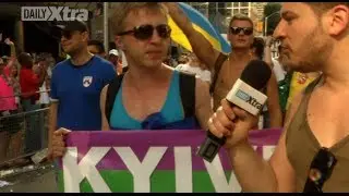 Ukraine gay Pride delegation marches in WorldPride and readies for Kiev Pride