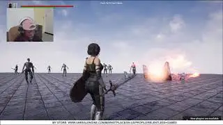 UE4 Fantasy RPG Mini: Adding an in game menu &  save menu BP error fix.
