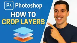 How to Crop Layers in Photoshop (EASY METHOD)