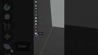 How to Use the Shear Tool in Blender in UNDER 1 MINUTE! 🔥