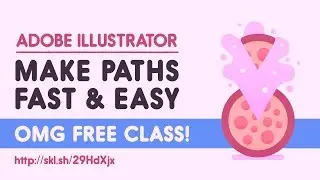 Adobe Illustrator: Make Paths Fast & Easy