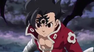 meliodas , zeldris vs divinité suprême