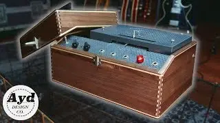Maestro Echoplex EP-3 Case Rebuild - Guitar Tape Delay Echo Effect | DIY Woodworking Build