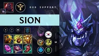 Sion Support vs Nautilus - KR Master Patch 26.03