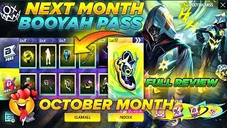 FREE FIRE NEXT BOOYAH PASS || OCTOBER BOOYAH PASS FREE FIRE 2024 || SEASON 14 BOOYAH PASS FREE FIRE
