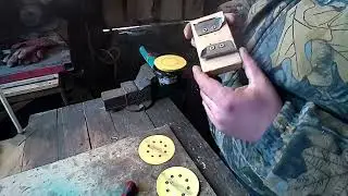 Быстрая заточка ножей к ледобуру, на болгарке.