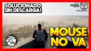 ✅ERROR DE MOUSE GTA SAN ANDREAS