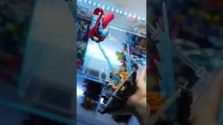 superman vs goku 💥 #actionfigures #dragonball #goku #superman #dc #fighting  #vs