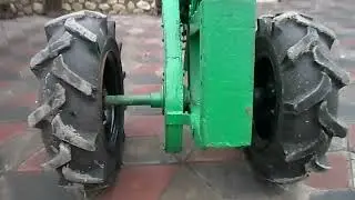Обзор! Самодельный мотоблок с мотоцикла Восход new 2017