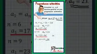 #progresionesaritmeticas