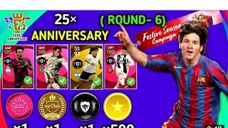 PES 2021 MOBILE 25th, ANNIVERSARY FESTIVE SEASON CAMPAIGN//FREE lconic special agent in pes 2021