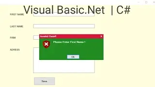 Create Custom Message Box | Change Image In Next Message | Visual Basic .net | VB.net | Bumrah