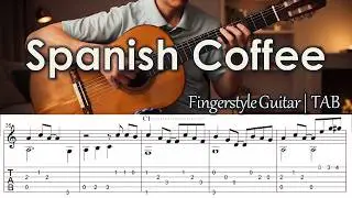 Spanish Coffee - Fingerstyle Guitar | TAB
