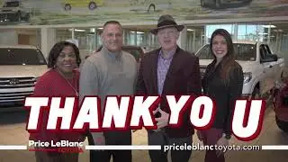 Price LeBlanc Toyota - #1 Appreciation Sale