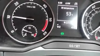 Superb skoda idle