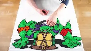 Perler Beads - NINJA TURTLES
