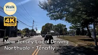 【4K60】 New Jersey Local Driving: Northvale - Tenafly
