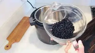 Instant Pot Black Beans recipe (no soaking!) Cook dry organic black beans in 40 minutes 🤯