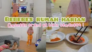 Ibu Rumah Tangga tanpa ART dengan 2 Balita | Omongan orang bikin aku semangat beberes tiap hari