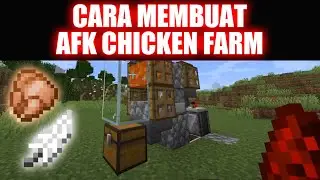 Cara Membuat AFK Chicken Farm - Minecraft Java/Bedrock (MCPE/Xbox/PS4/Switch/Windows10)