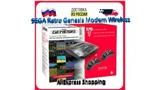 Игровая приставка SEGA Retro Genesis Modern Wireless с Аliexpress, Яндекс маркет.