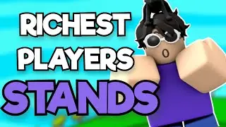 What stands do the RICHEST PLS DONATE players use? 🤑