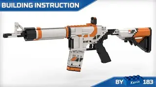 Working M4A4 | Asiimov Brick Gun - INSTRUCTIONS FOR SALE