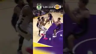 CLUTCH DLO👀 the FANTASTIC FINISH to Bucks and Lakers in LA #nba #dangelorussell #highlights