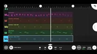 Fl studio mobile: Making a SIMPLE piano type beat 180bpm