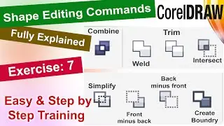 How to Use Shape Editing Commands in CorelDRAW – Step by Step Tutorial