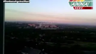 Перестрелка в центре города! Горловка, ДНР  27 07 2014