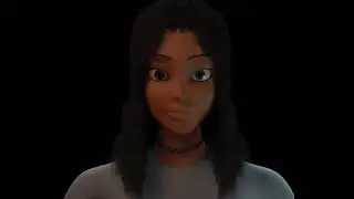 Teen Miss blender 3d render