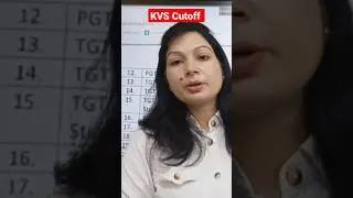 kvs Cutoff 2023 #syllabus2023 #shortvideo #viralshorts