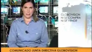 Comunicado de la junta directiva de Globovisión - Ni se compra, Ni se vende